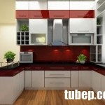 Tủ bếp gỗ MDF Acrylic – TBB007