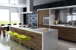 Tủ bếp laminate phong cách hiện đại TBT0030