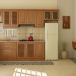 Tủ bếp gỗ xoan đào – TBB084