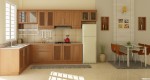 Tủ bếp gỗ Xoan Đào – TBB0573