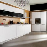 Tủ bếp gỗ Acrylic màu trắng chữ I   TBB0945