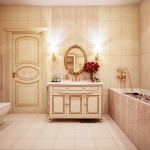 Phòng tắm trang trí theo kiểu vintage kết hợp hiện đại