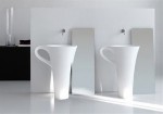 Những mẫu bồn rửa mặt độc đáo làm nổi bật không gian phòng tắm