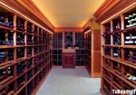 Tủ rượu chữ U gỗ Tần Bì sang trọng cổ điển – TBN3395