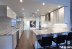 Tủ bếp Acrylic bóng gương màu trắng cao cấp – TBN3751
