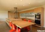 Tủ bếp Laminate hiện đại cao cấp cho không gian bếp lớn – TBN4105
