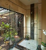 Phòng tắm tươi mát mang phong cách nhiệt đới