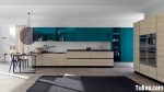 Tủ bếp gỗ Laminate chữ L  thiết kế phù hợp với không gian bếp mở– TBT2532
