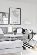 Những căn phòng khách ngọt ngào theo phong cách Scandinavia