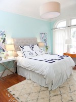 Những mẫu phòng ngủ đẹp mắt với gam màu xanh