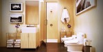 Những thiết kế tủ đựng đồ gọn đẹp cho phòng tắm