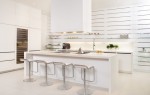 Những căn bếp đẹp mới lạ với sắc trắng tinh khôi