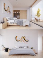 Những thiết kế không gian phòng ngủ vô cùng đẹp và độc đáo