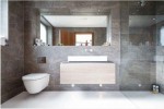 Lối thiết kế tối giản khiến phòng tắm trở nên sang trọng và thanh lịch vô cùng
