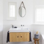 Ý tưởng thiết kế phòng tắm nhỏ vô cùng duyên dáng và hiện đại