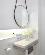 Mẫu thiết kế chậu rửa mặt hiện đại phù hợp với không gian phòng tắm nhỏ