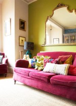 Chọn và bài trí ghế sofa màu hồng cho không gian thêm ấn tượng