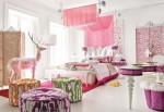 Căn phòng màu hồng đầy ngọt ngào khiến các bé gái đều mê mệt