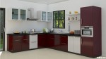 Tủ bếp Acrylic chữ L mang lại không gian bếp rộng rãi tiện nghi – TBB4324