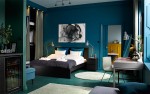 Những không gian phòng ngủ màu xanh dương hút ánh nhìn