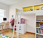 Những món nội thất đầy sáng tạo giúp tiết kiệm không gian cho phòng bé