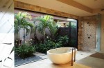 Thiết kế phòng tắm phong cách nhiệt đới phóng khoáng đầy quyến rũ